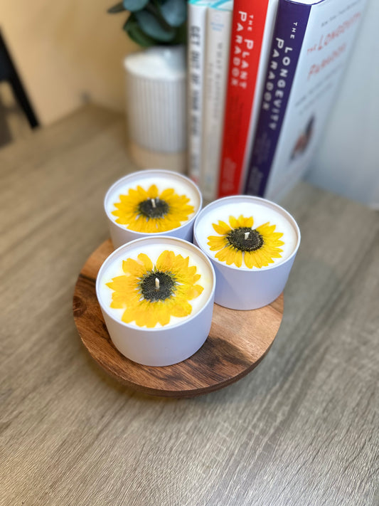 Sun Flower Candle