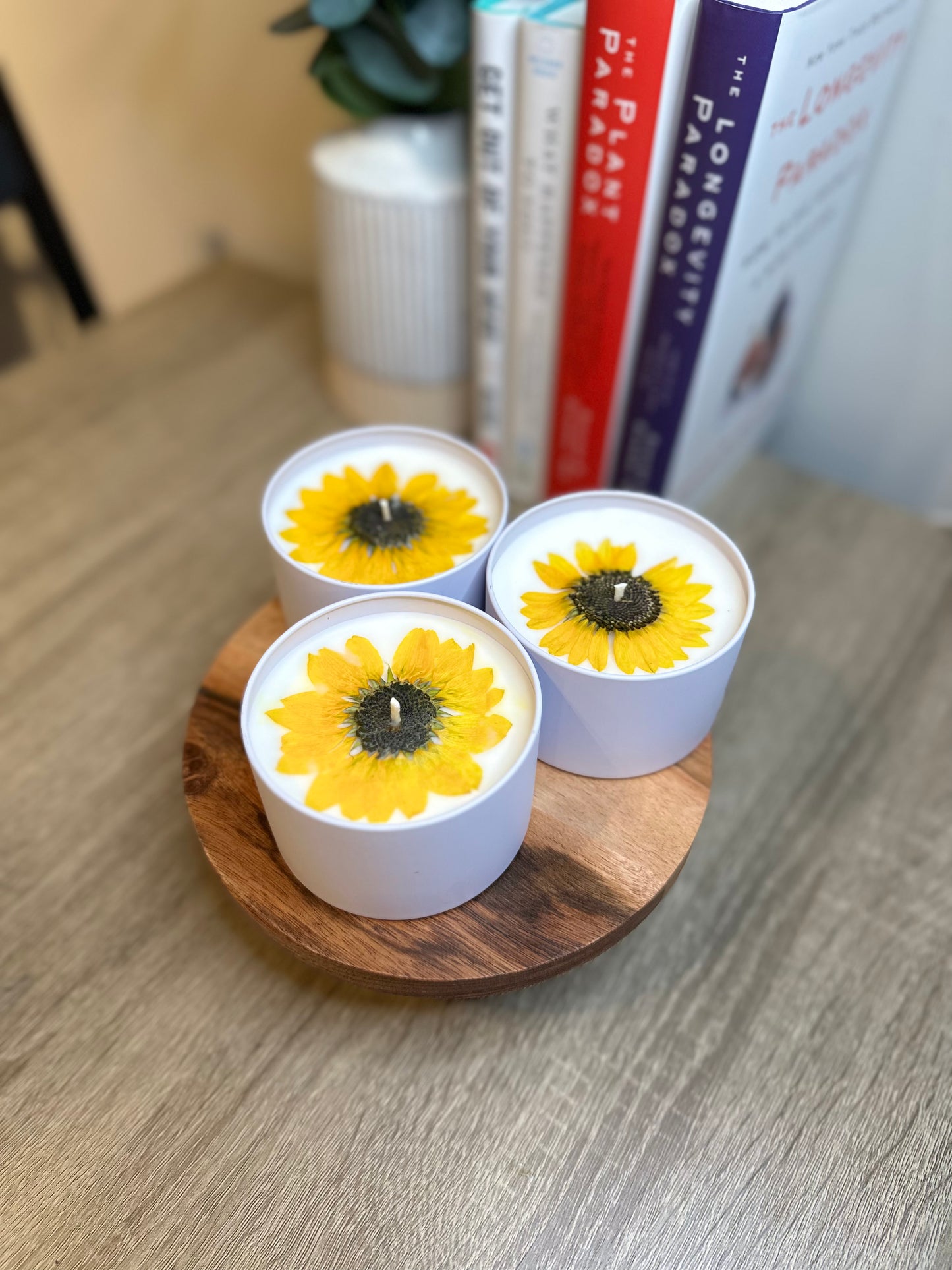 Sun Flower Candle